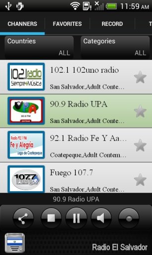 Radio El Salvador截图4