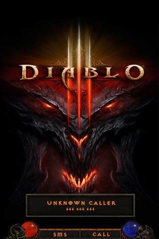 Diablo 3 Theme - BIG caller ID截图2