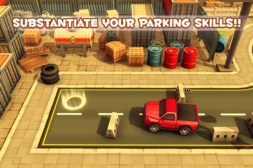 Cartoon Super Car Parking 3D截图5