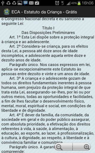 ESTATUTO DA CRIAN&Ccedil;A - GR&Aacute;TIS截图5