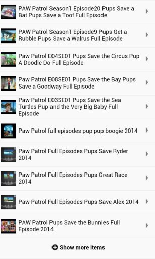 Popular Paw Patrol Videos截图1