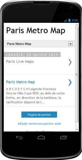 Paris Metro Map截图2