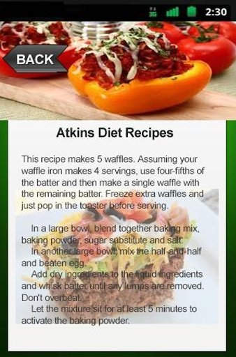 Atkins Diet Recipes截图1