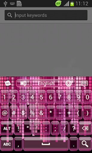 数字键盘粉色截图1
