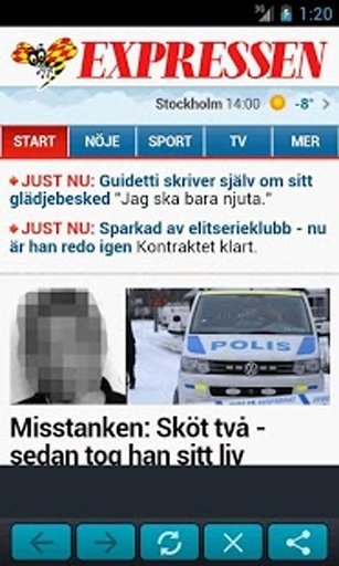 Svenska Tidningar - Nyheter截图1