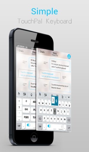 Simple iOS TouchPal Keyboard截图4