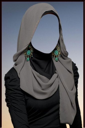 Hijab Woman Photo Montage截图2