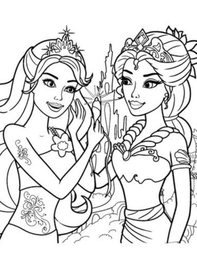 Mermaid Coloring截图2