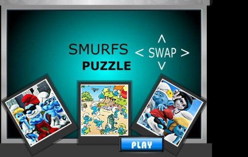 Smurfs Swap Puzzle Game截图4