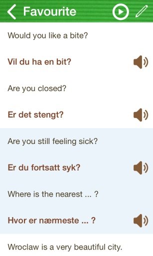 Learn Norwegian Phrasebook截图4