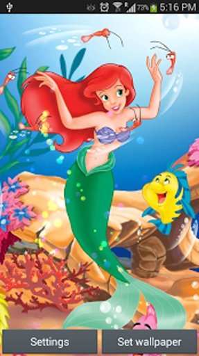 Disney Mermaid Princess LWP截图11