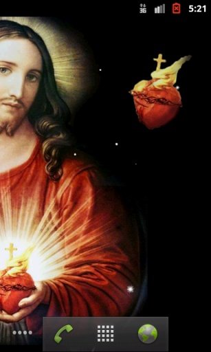 Jesus live wallpaper 2截图4