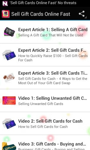 Sell Gift Cards Online Fast截图6