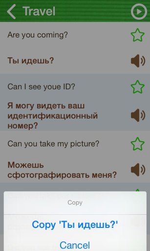 Learn Russian Phrasebook Free截图4