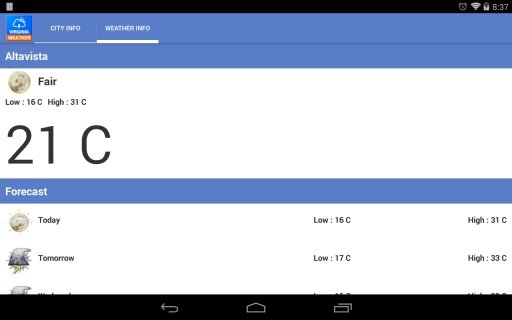 Virginia Weather截图3