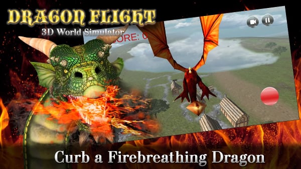 Dragon Flight - 3D World Sim截图2