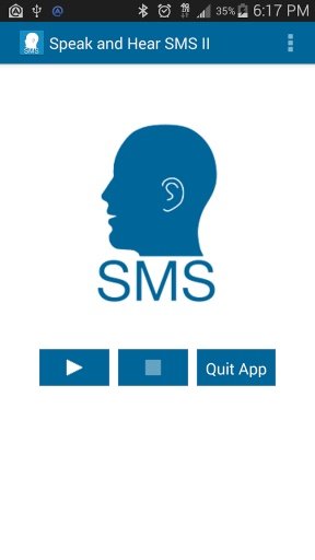 Speak and Hear SMS II截图1