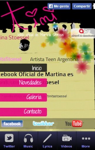 Martina Stoessel Blue Fan截图9