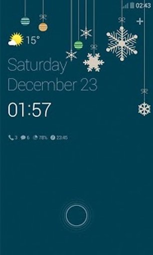 Christmas Dodol Locker Theme截图1