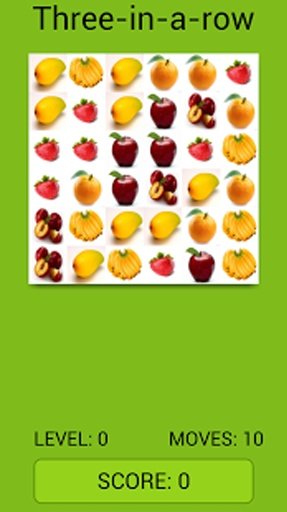 3 fruits match in a row截图1