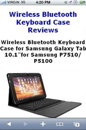 Bluetooth Keyboard Case Review截图1