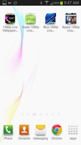 White 1080p Live Wallpaper HD截图3