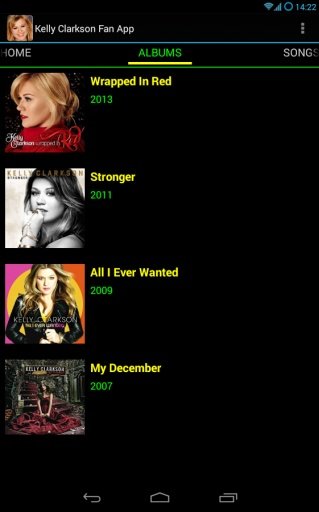 Kelly Clarkson Fan App截图1