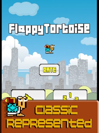 Flappy Turtle-Jetpack fly截图7