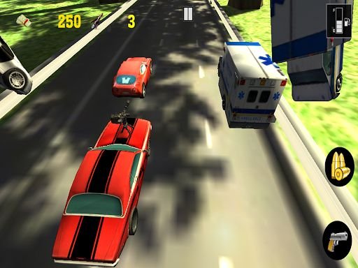 TOP CAR RACE ROAD RAGE FREE 3D截图1