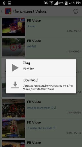 VDownloader for FB截图3