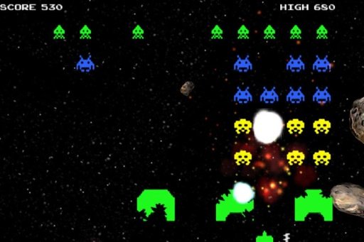 Space Invaders HD截图1