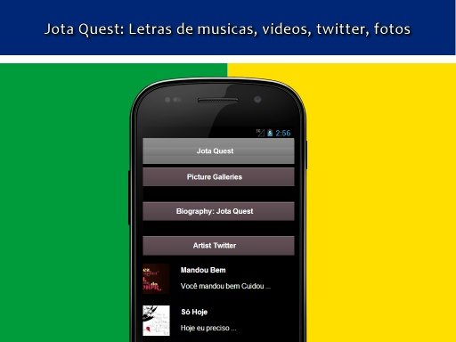 Jota Quest Letras de Musicas截图3