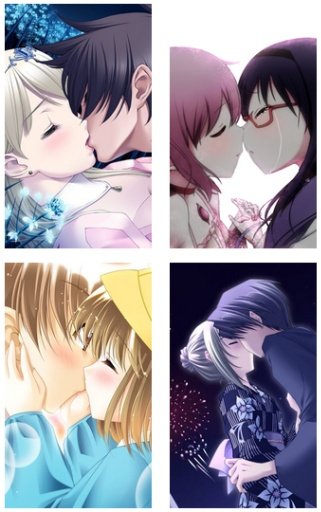 Anime Kiss Wallpaper截图8