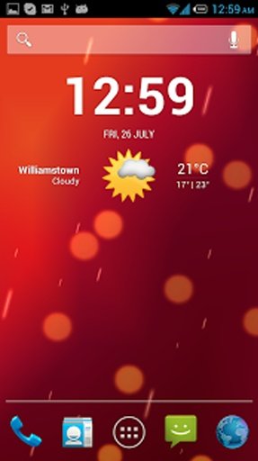 Lennox Weather Silq Theme截图6