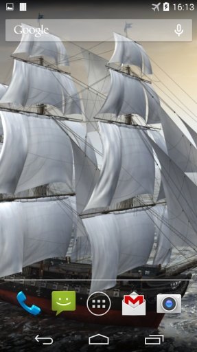 Sailing Ship Live Wallpaper截图1