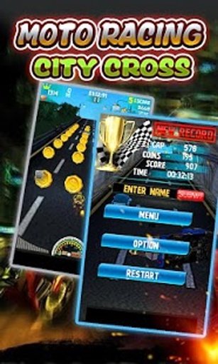 Moto Racing: City Cross截图1