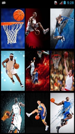 Basketball Slide Screen Lock截图2