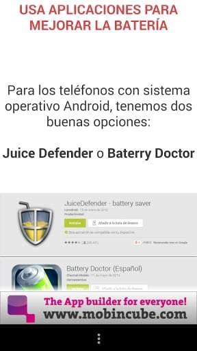 Ahorra batería del móvil截图3