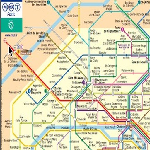 Paris Metro Map截图1