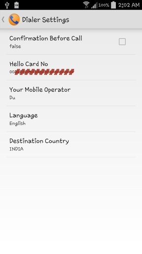 Hello Card Dialer截图4