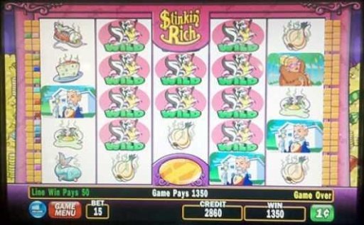 Stinkin Rich Pokie Game截图3