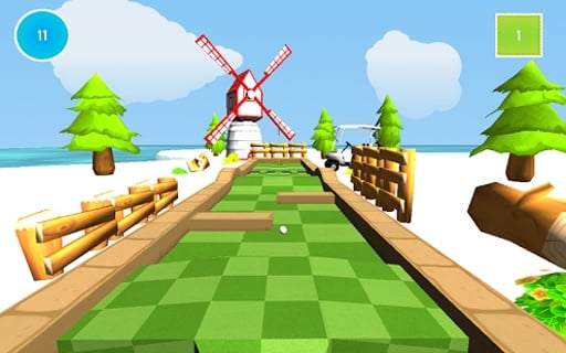Mini Golf Challenge 3D FREE截图5