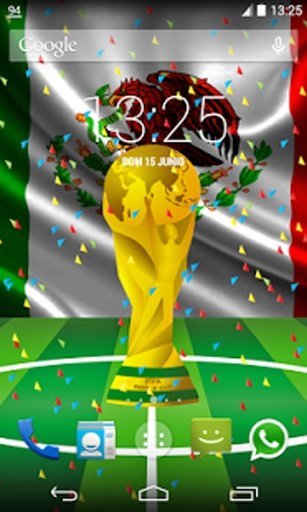 Live Wallpaper World Cup 2014截图2