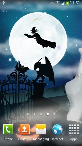 Halloween Night Live Wallpaper截图5