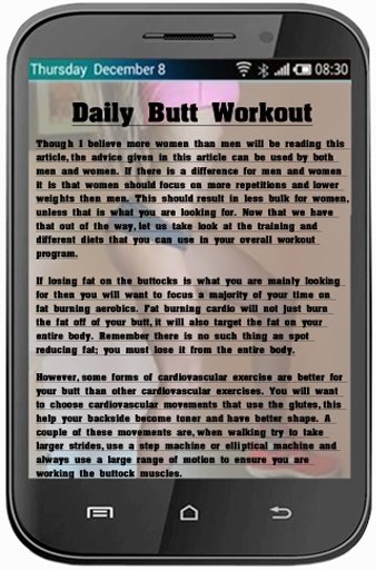 Daily Butt Workout截图3