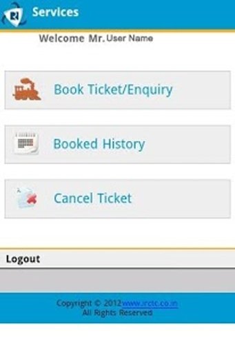 IRCTC Ticket Reservation Fast截图3