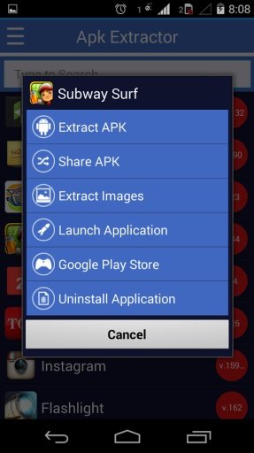 Application share and extract截图1