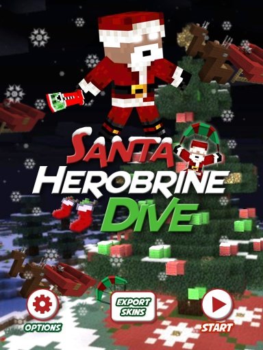 Xmas Herobrine Dive Lite截图4