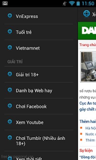 Đọc tin tức D&acirc;n Tr&iacute;截图7