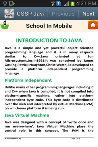 GSSP Java Practice Exam截图5